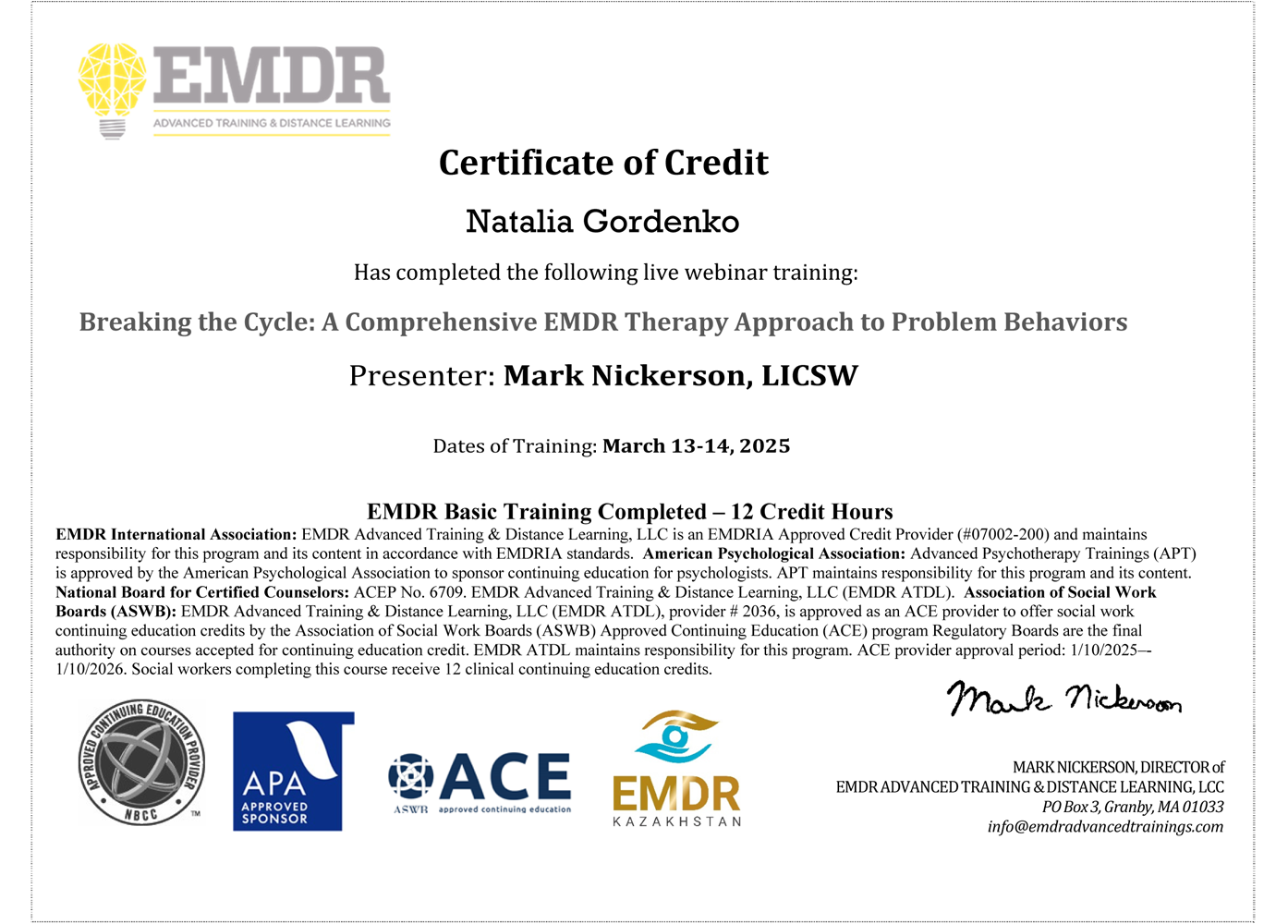 Comprehensive EMDR therapy approach Comprehensive EMDR therapy approach